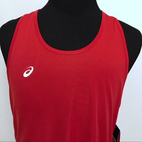 ❌SOLD❌ ASICS NWT Performance Rival II Singlet for Men M - Picture 2 of 10